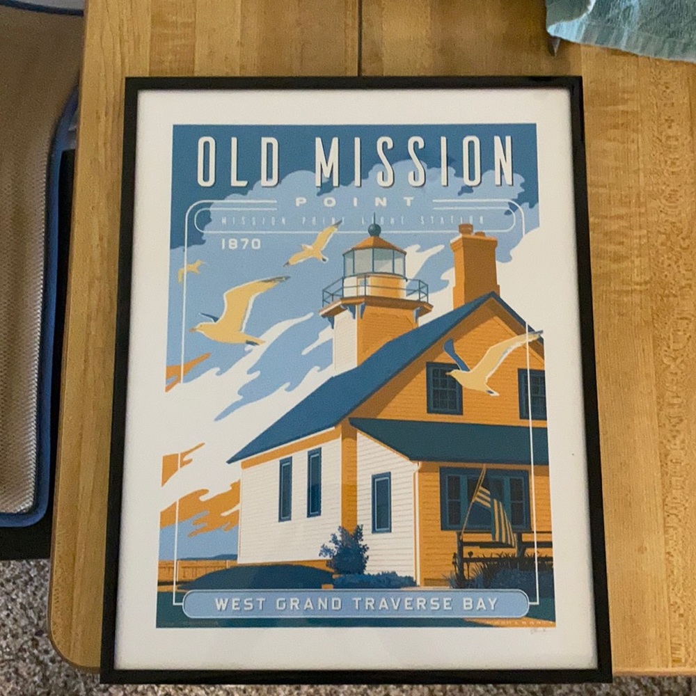 Old Mission Point Artwork